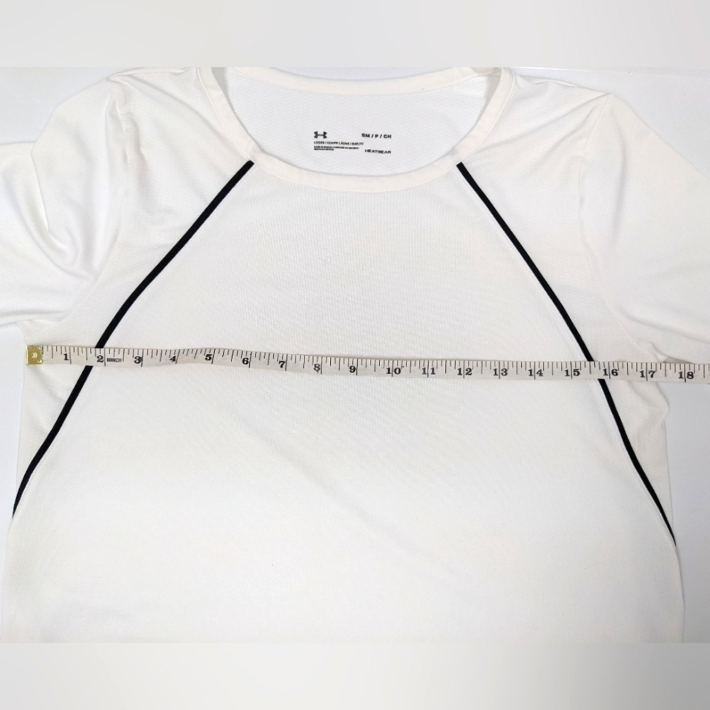 Under Armour UA Heatgear Women's Loose Fit Long Sleeve Shirt size S - Picture 9 of 11
